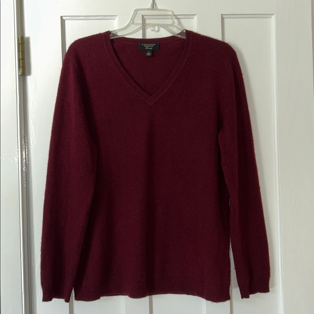 Charter Club Luxury Cashmere V-Neck Sweater